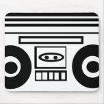 Retro-Tecknad BoomBox Musmattor
