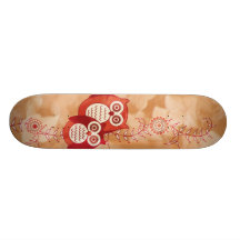Retro ugglaSkateboard