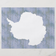 Retro Vintage Antarctica Flag Flyer