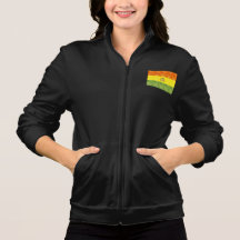 Retro Vintage Bolivia Flag Printed Jackets