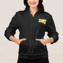 Retro Vintage Burundi Flag T Shirts
