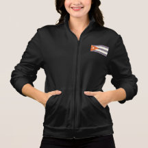 Retro Vintage Cuba Flag Jacket