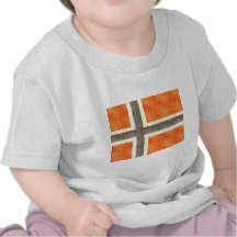 Retro Vintage Norway Flag Shirt