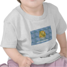 Retro Vintage Oklahoma Flag Tshirts