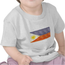 Retro Vintage Philippines Flag Tshirt