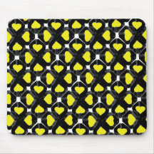 Retroblackyellowheartcutout Musmatta