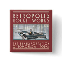 Retropolis raketarbeten kvadrerar knäppas knappar