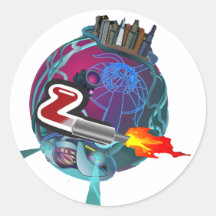 Revnjenz planetklistermärke