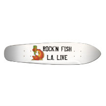 rf ROCK'N FISHL.A. BOR Skateboards