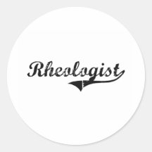 Rheologist professionelljobb klistermärken