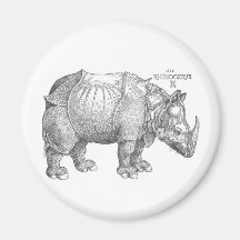 Rhinocerous Kylskåpsnagnet