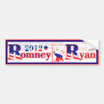 Rhode - ö Romney och Ryan bildekal 2012 2