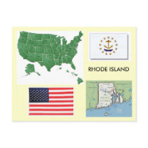 Rhode - ö, USA Vykort