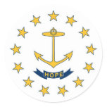 Rhode - statlig flagga för ö