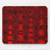 Rhythmus in rot mauspad