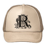 Richard eller Ramona - r-Monogram Kepsar