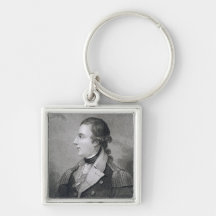 Richard Montgomery (1736-75) som inristas av E. Ma Nyckelring