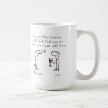 Richard och stämm kaffe mugg