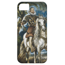 Rid- porträtt av hertigen av Lerma Rubens iPhone 5 Fodral