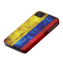 Riden ut Colombia flagga Case-Mate iPhone 4 Fodral