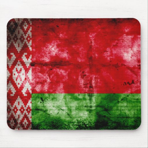 Riden ut Vitryssland flagga Musmattor