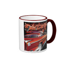 ridin smutsar ner kaffe mugg