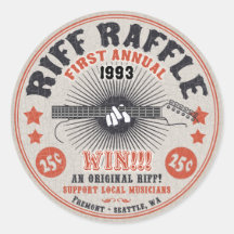 RiffRaffle Klistermärken