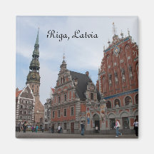 Riga magnet kylskåpsnagnet