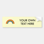 Riktig gay humorregnbågepride bildekaler