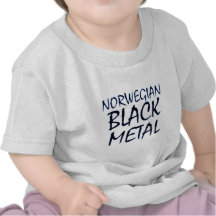 Riktig norrmansvartmetall t shirt