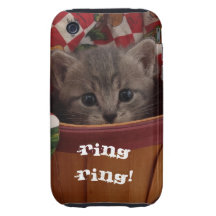 Ring för Herr bruntring! Tough iPhone 3 Case