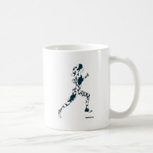 Rinnande Silhouette - blommigt Muggar