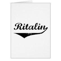 Ritalin Hälsnings Kort