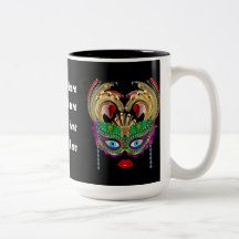 Riverboat Casino Queen Please View Artist Comments Mug