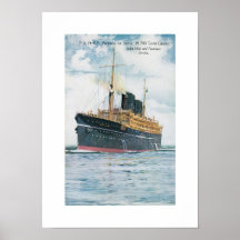Rms-Viceroy av Indien Print