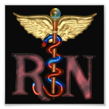 Rn-Caduceus Fotografiska Tryck