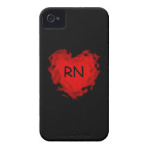Rn-hjärta Case-Mate iPhone 4 Skydd