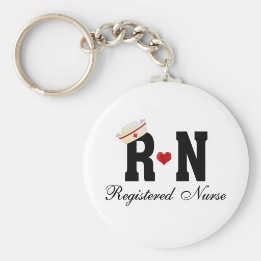 Rn-legitimerad sjuksköterska nyckelringar
