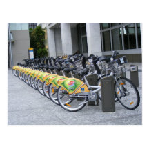 Ro av cyklar vykort