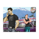 Road Trip by Joe Phillips Postcards