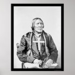 Robe 1870 för Cheyenne indier lite Affischer