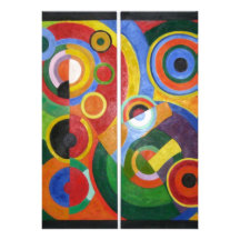 Robert Delaunay abstrakt konst Individuella Inbjudningskort