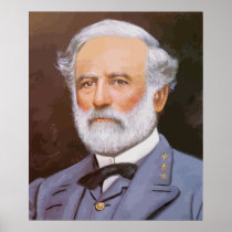 Robert E. Lee Målning Print