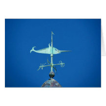 Robert Moses Weathervane Hälsningskort