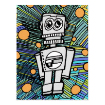 ROBOT FÖR CLANKY M-12 VYKORT