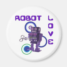 robot kylskåps magneter