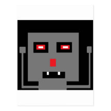 robot vykort