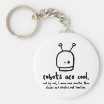 robotar är cool1 nyckelring