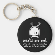 robotar är cool2 nyckelring