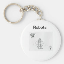 Robotar Nyckelringar
